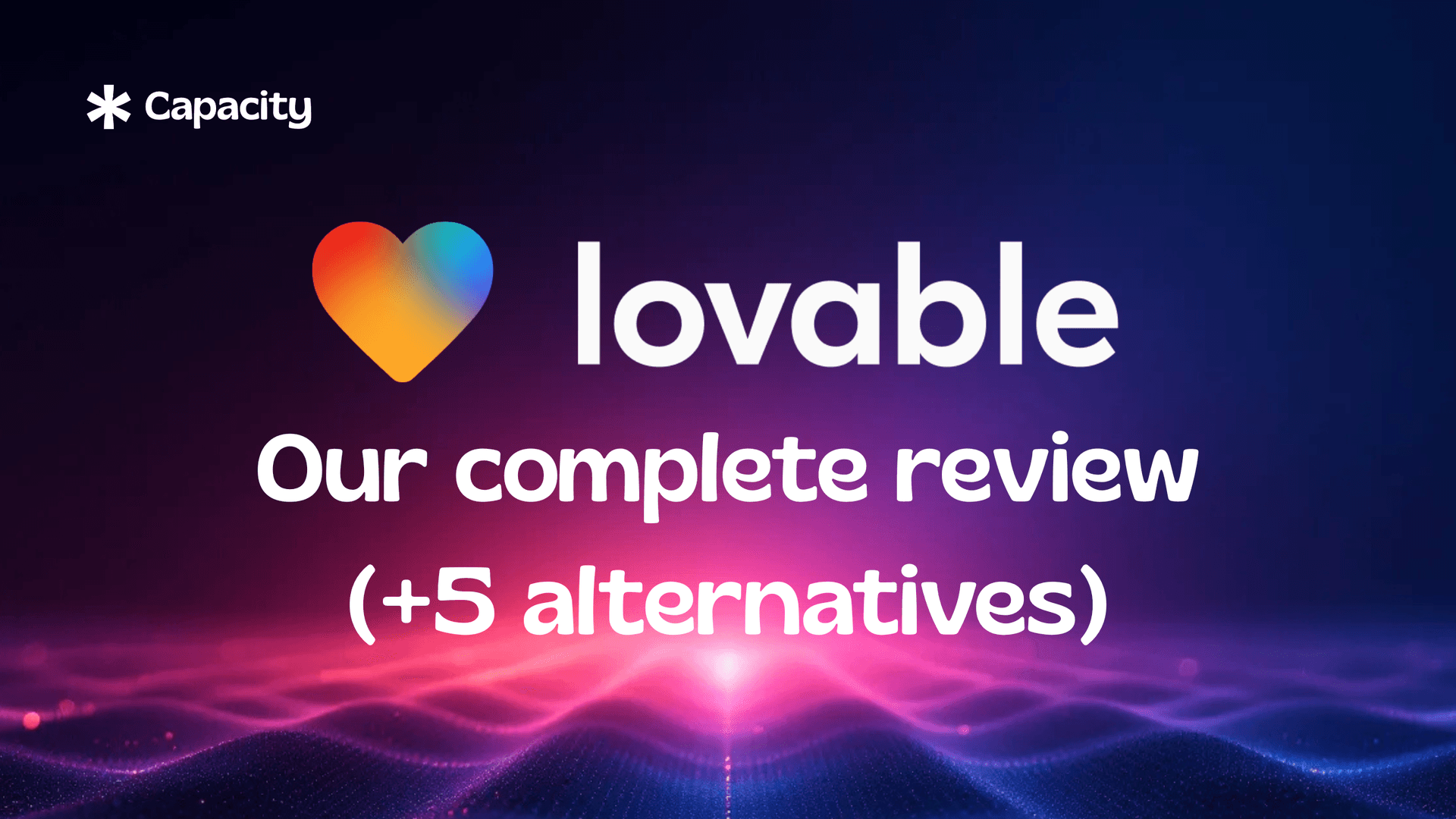 Lovable AI: Nuestra Reseña Completa (+5 Alternativas)