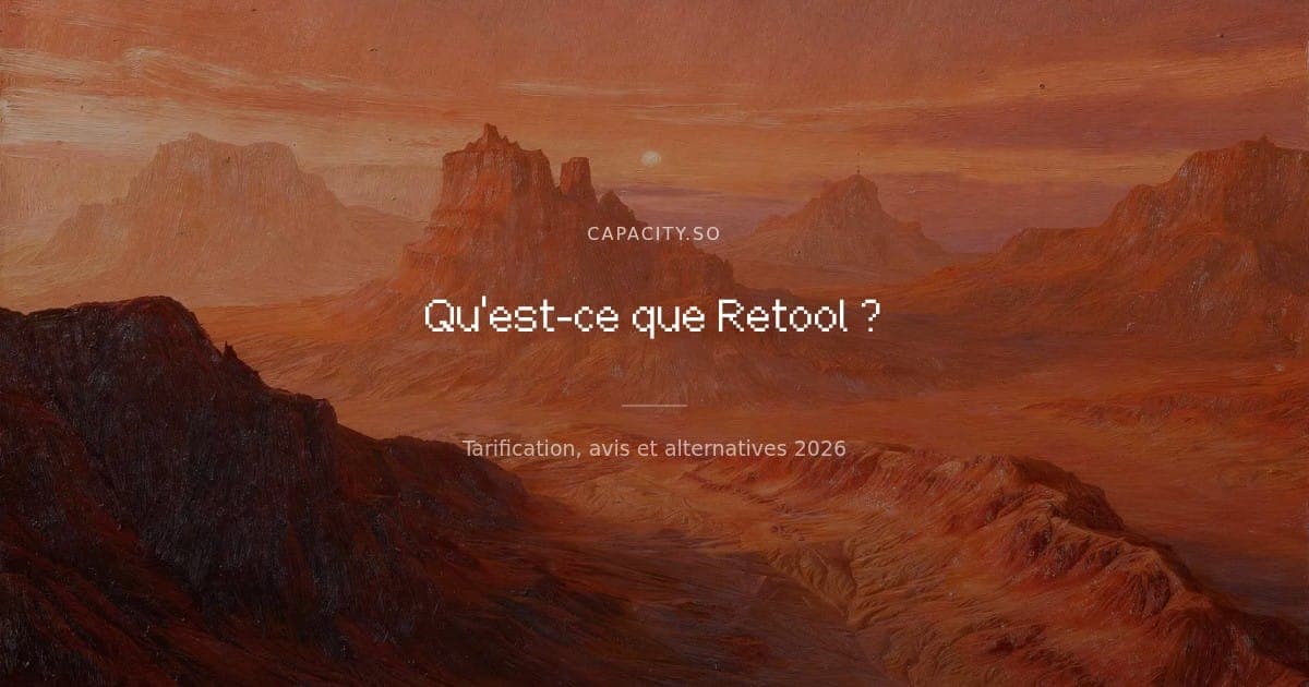 Qu'est-ce que Retool ? Tarification, avis et alternatives (2026)