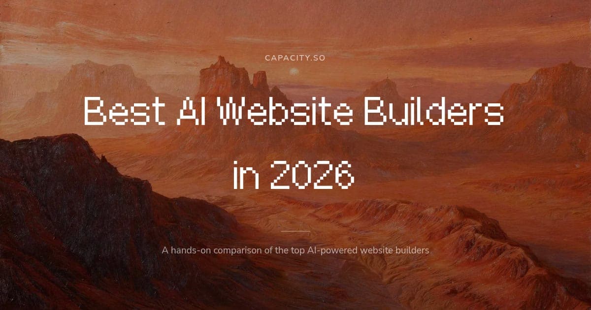 Best AI Website Builders in 2026