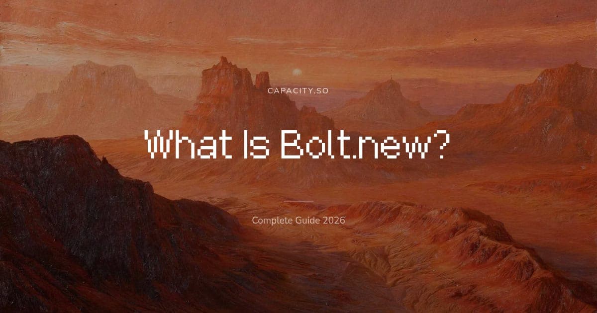 What Is Bolt.new? Complete Guide 2026