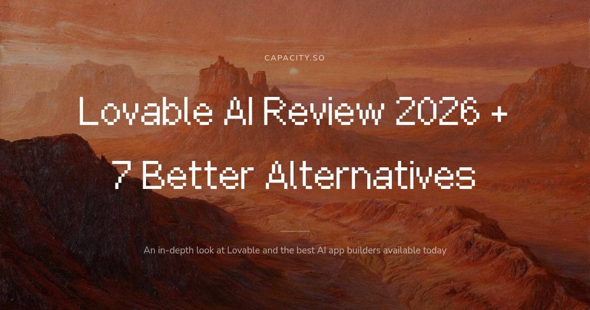 Lovable AI Review 2026: Honest Deep Dive + 7 Alternatives Compared