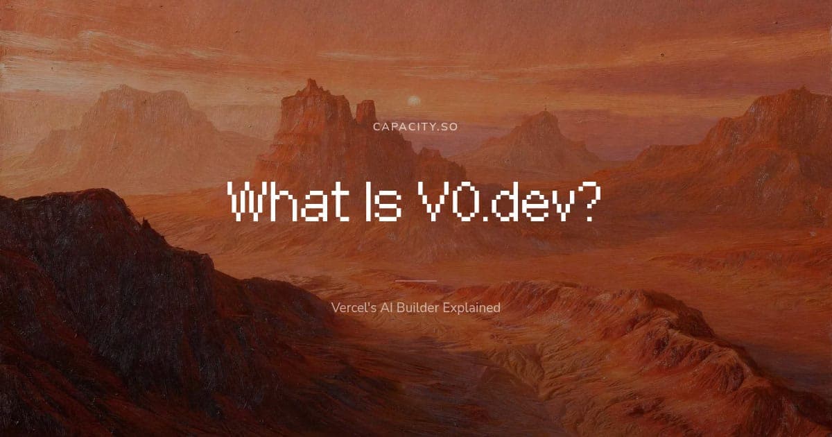 What Is V0.dev? Vercel's AI UI Builder Explained (2026)