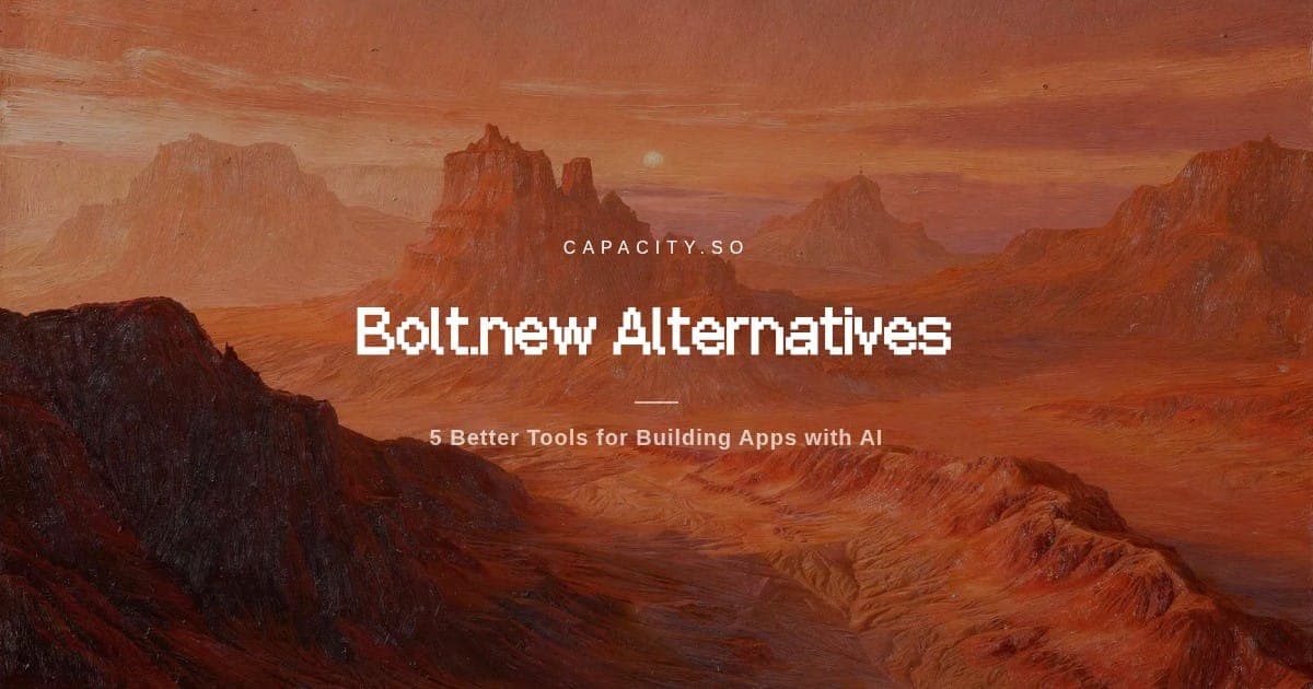 5 Best Bolt.new Alternatives for Building Apps with AI (2026)