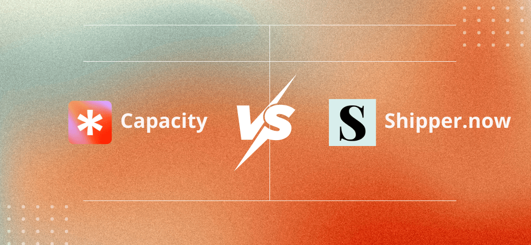 Capacity vs Shipper.now comparison